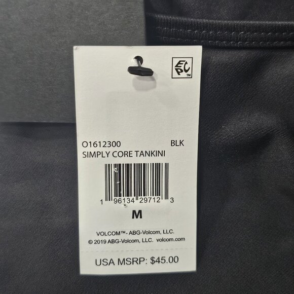 Volcom Simply Core Racerback Tankini Top - Picture 7 of 8